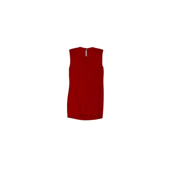 ARMANI EXCHANGE AX Bright Red Sheath Dress Size 0 Sleeveless - Picture 2 of 4